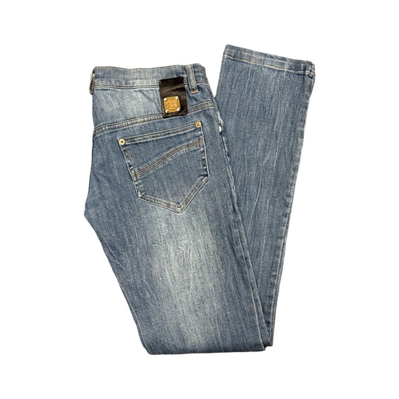 Roberto Cavalli Low-Rise Sequin Stretchy Skinny Jeans - Size S (4) - Picture 1 of 11